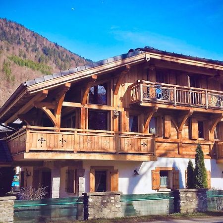 Chalet Clos Moccand Samoëns Exteriör bild
